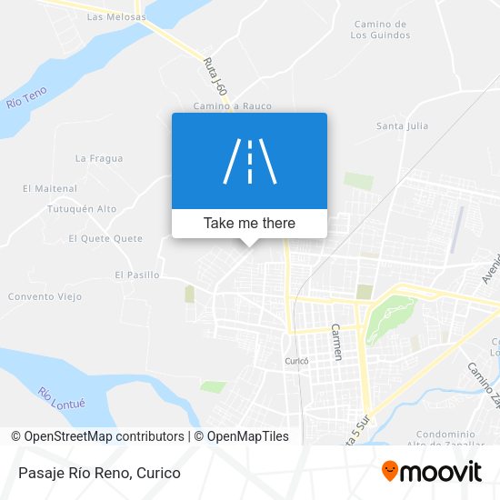 Pasaje Río Reno map