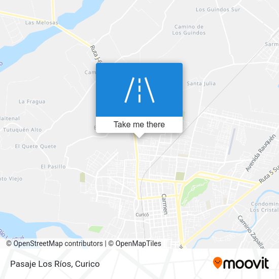 Pasaje Los Ríos map