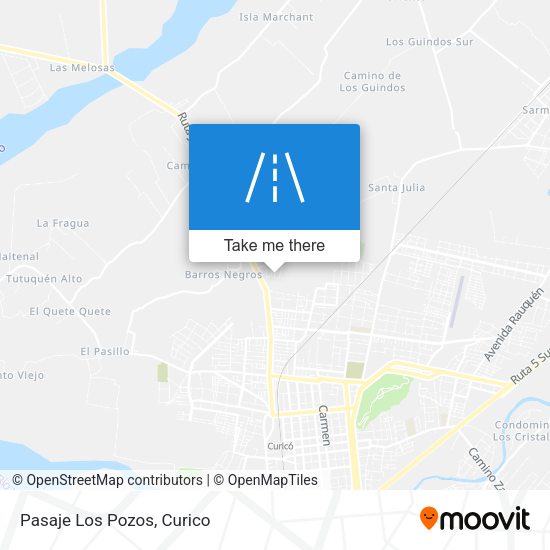 Mapa de Pasaje Los Pozos
