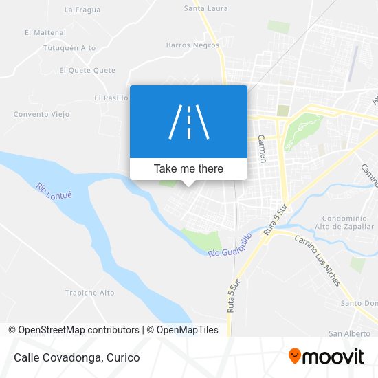 Mapa de Calle Covadonga