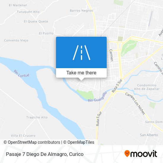 Pasaje 7 Diego De Almagro map