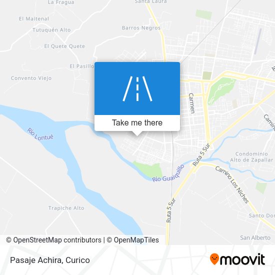 Mapa de Pasaje Achira