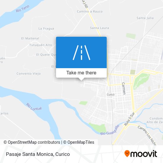 Pasaje Santa Monica map