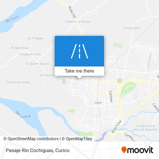 Pasaje Río Cochiguas map