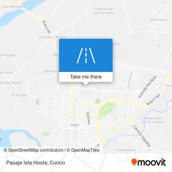 Pasaje Isla Hoste map