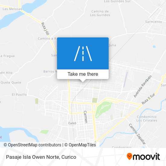 Pasaje Isla Owen Norte map