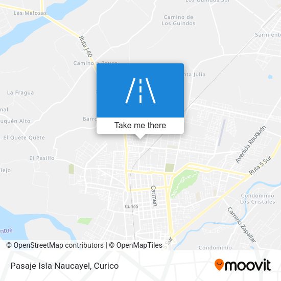 Pasaje Isla Naucayel map