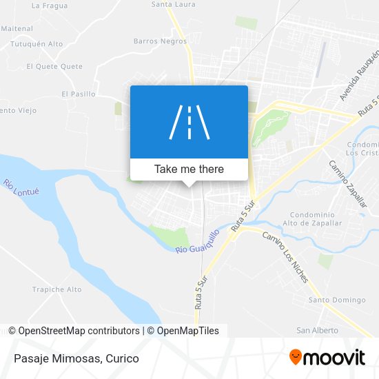 Mapa de Pasaje Mimosas