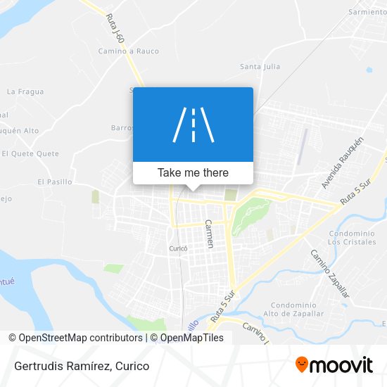 Gertrudis Ramírez map