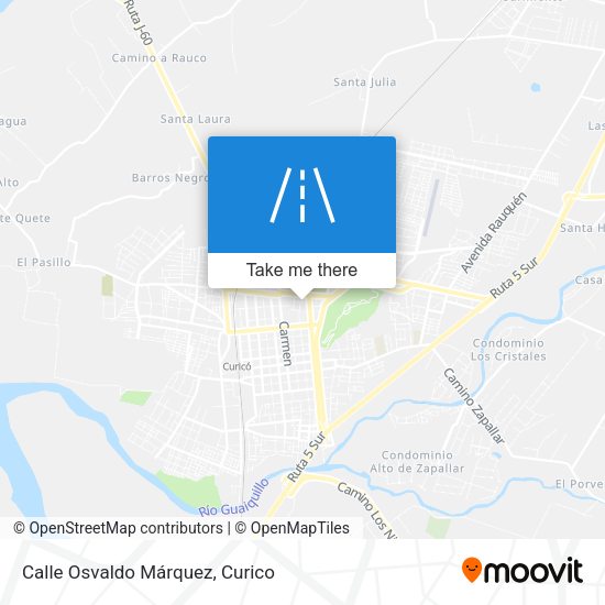 Calle Osvaldo Márquez map