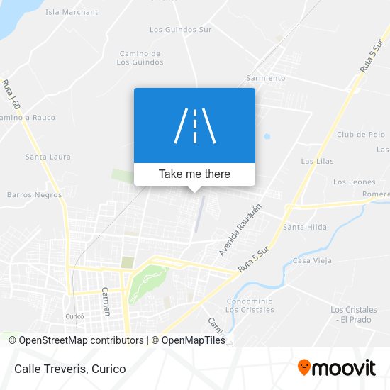 Calle Treveris map