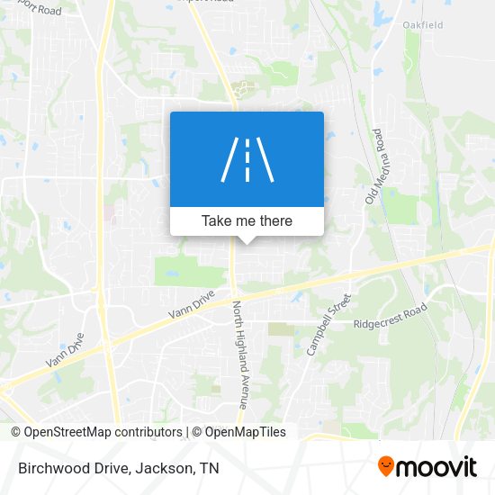 Mapa de Birchwood Drive