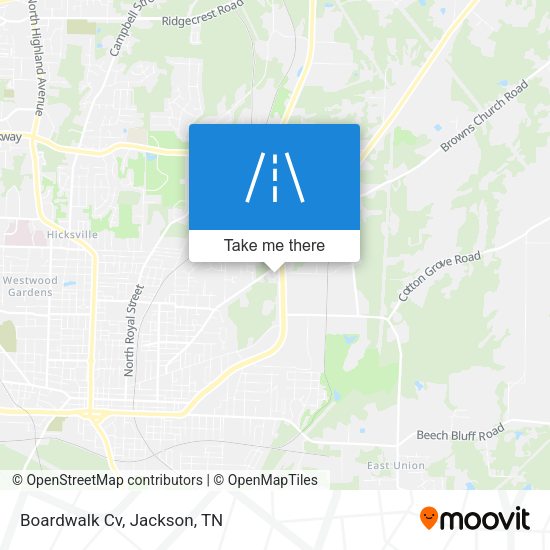 Mapa de Boardwalk Cv