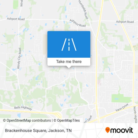 Mapa de Brackenhouse Square