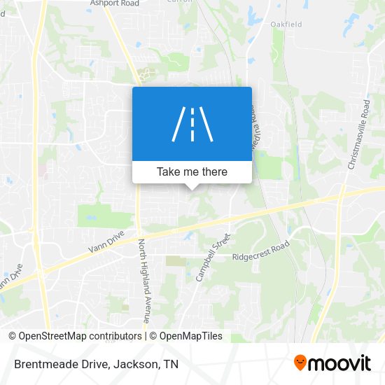 Mapa de Brentmeade Drive