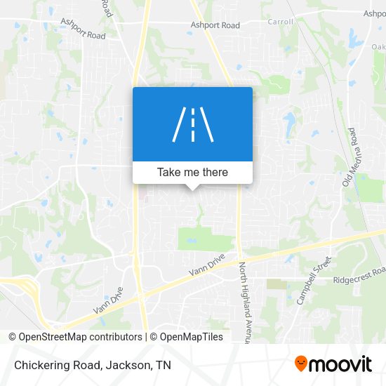 Mapa de Chickering Road