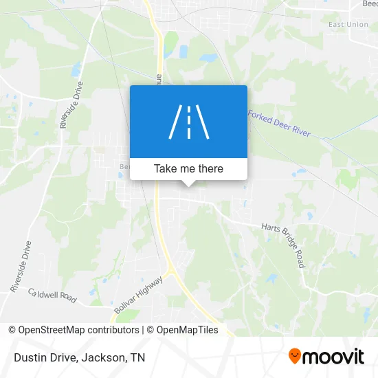 Dustin Drive map