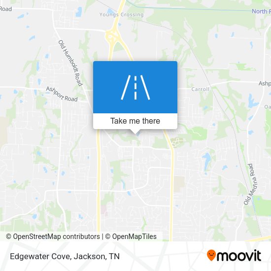 Mapa de Edgewater Cove