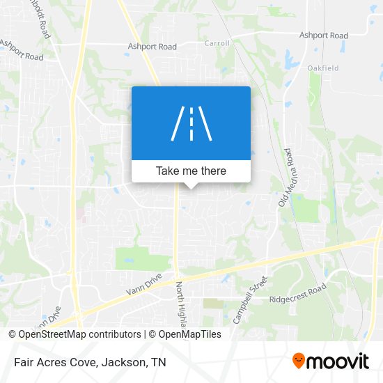 Mapa de Fair Acres Cove