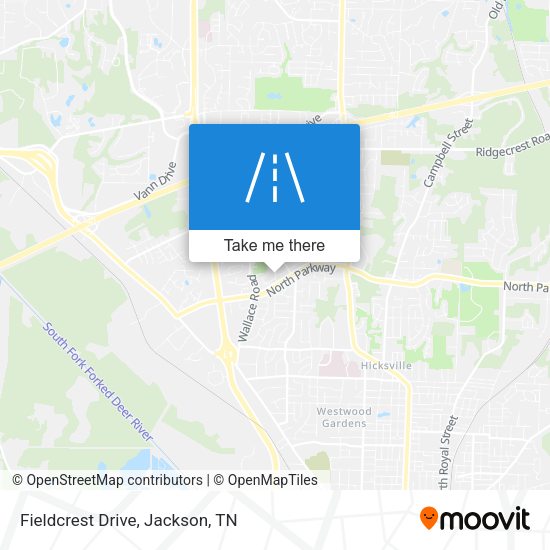Mapa de Fieldcrest Drive