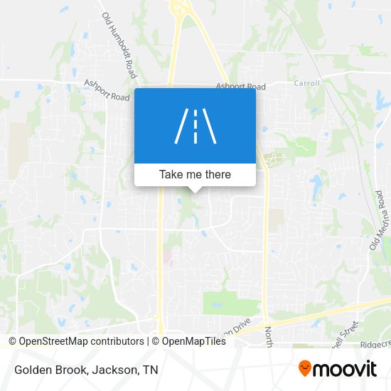 Mapa de Golden Brook