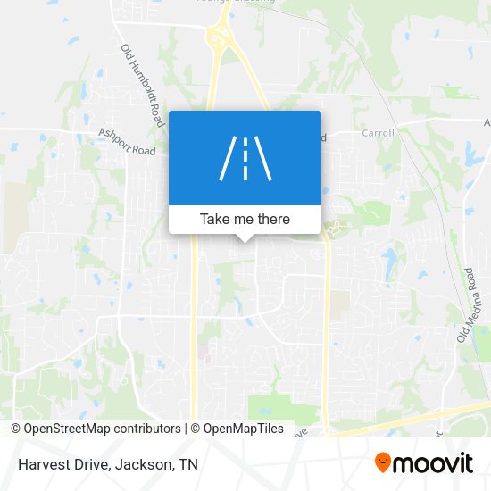 Mapa de Harvest Drive