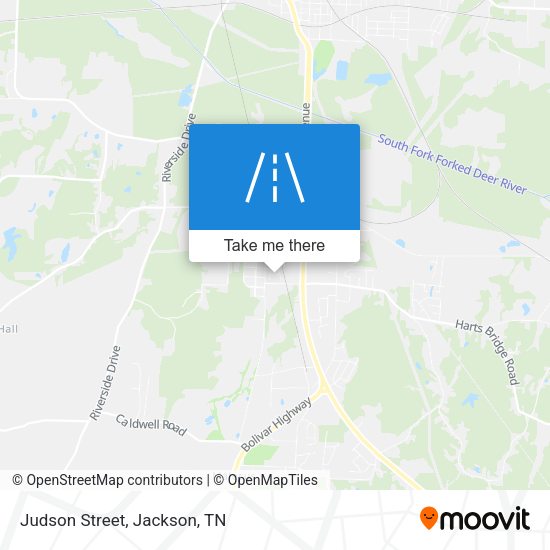 Mapa de Judson Street