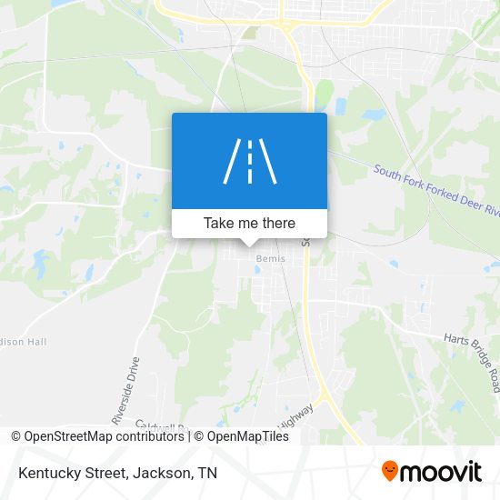 Mapa de Kentucky Street