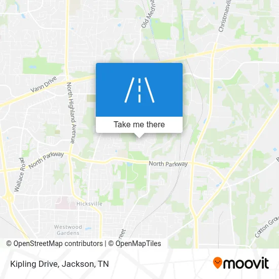 Kipling Drive map