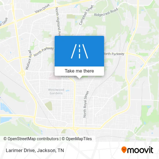 Larimer Drive map