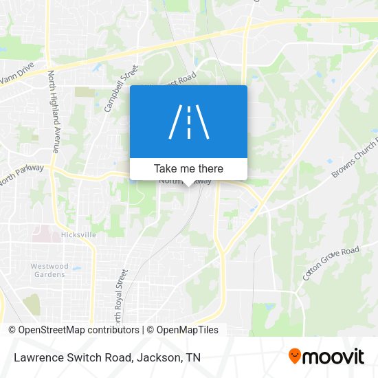 Lawrence Switch Road map