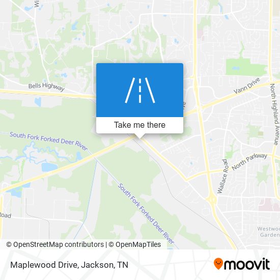 Mapa de Maplewood Drive