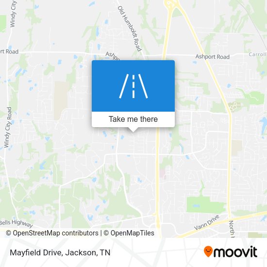Mapa de Mayfield Drive