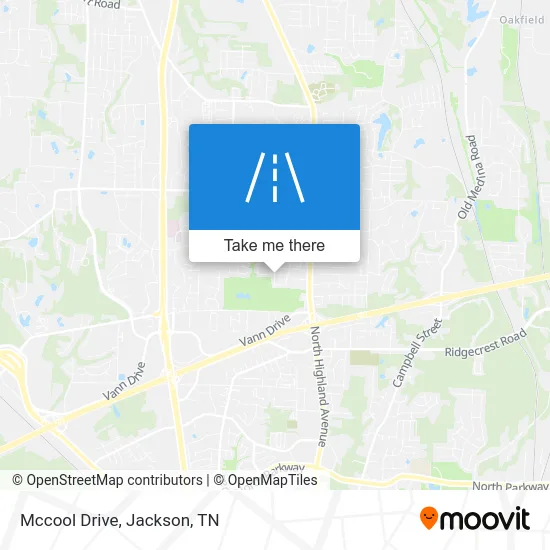 Mccool Drive map