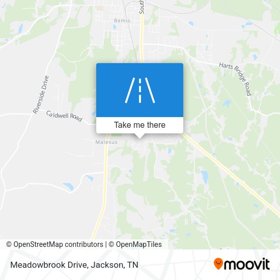 Mapa de Meadowbrook Drive