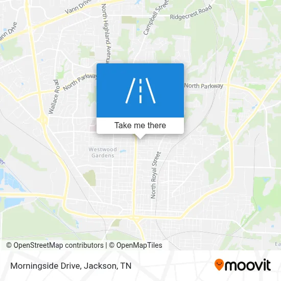 Morningside Drive map