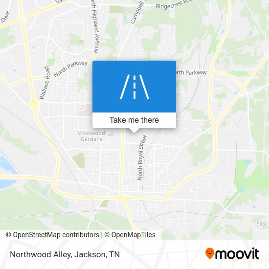 Mapa de Northwood Alley
