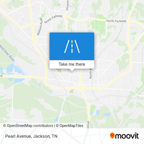 Mapa de Pearl Avenue