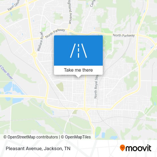 Mapa de Pleasant Avenue
