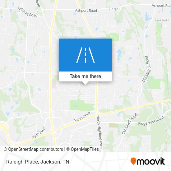 Mapa de Raleigh Place
