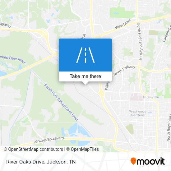 Mapa de River Oaks Drive