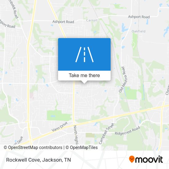 Mapa de Rockwell Cove
