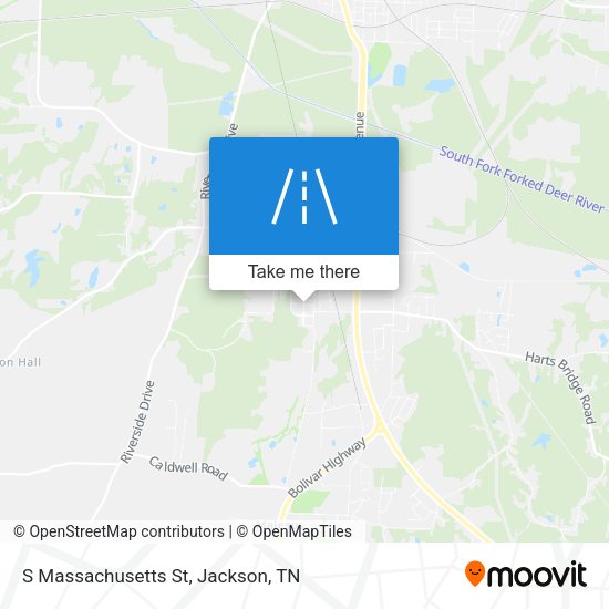 Mapa de S Massachusetts St
