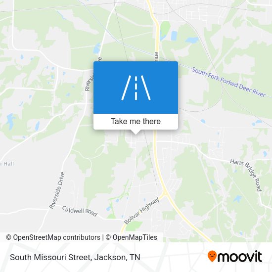 Mapa de South Missouri Street