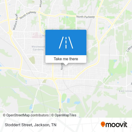 Mapa de Stoddert Street