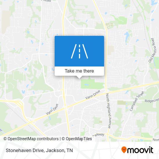 Mapa de Stonehaven Drive