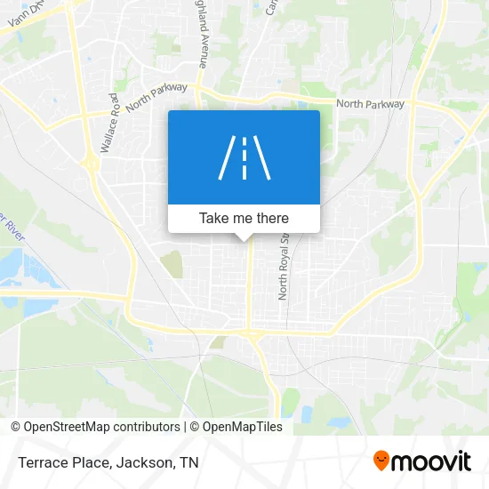 Terrace Place map