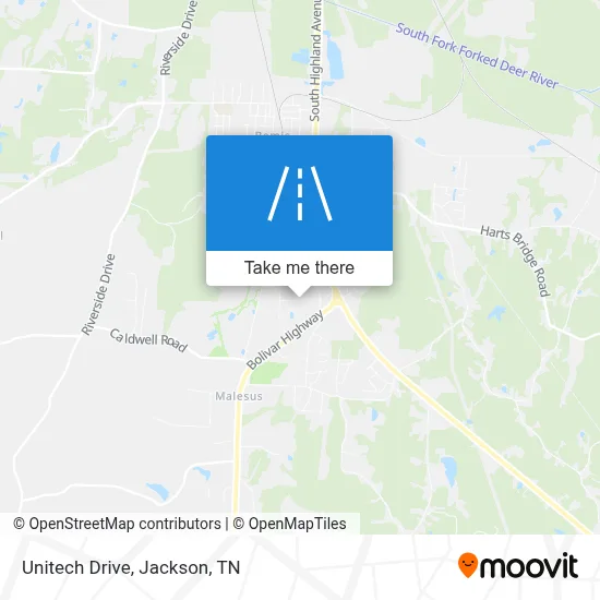 Unitech Drive map