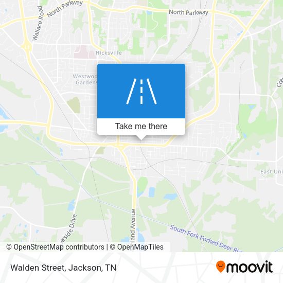 Mapa de Walden Street