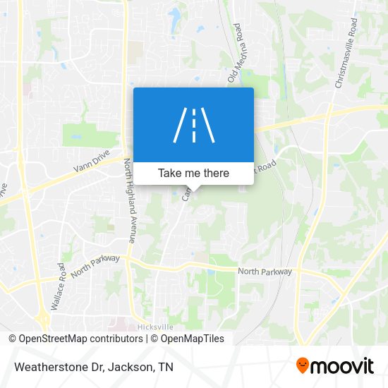 Mapa de Weatherstone Dr